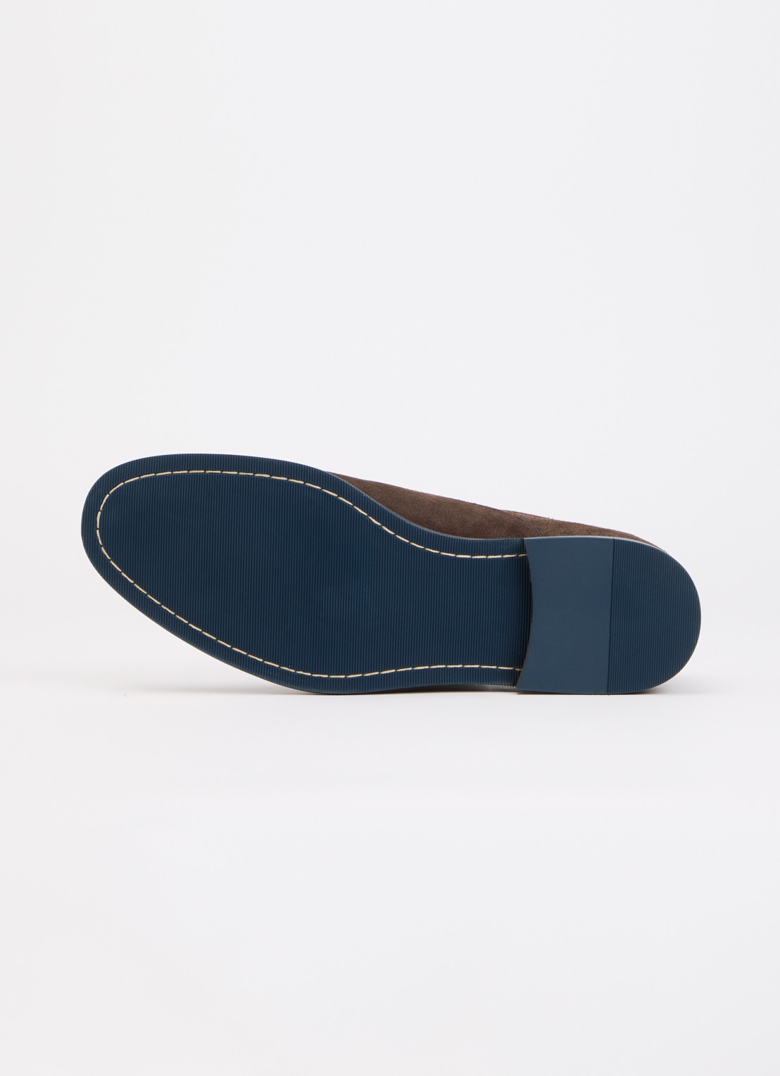 Dune London Wide Fit Stanlakes veterschoen van suède - detail 5 donkerbruin