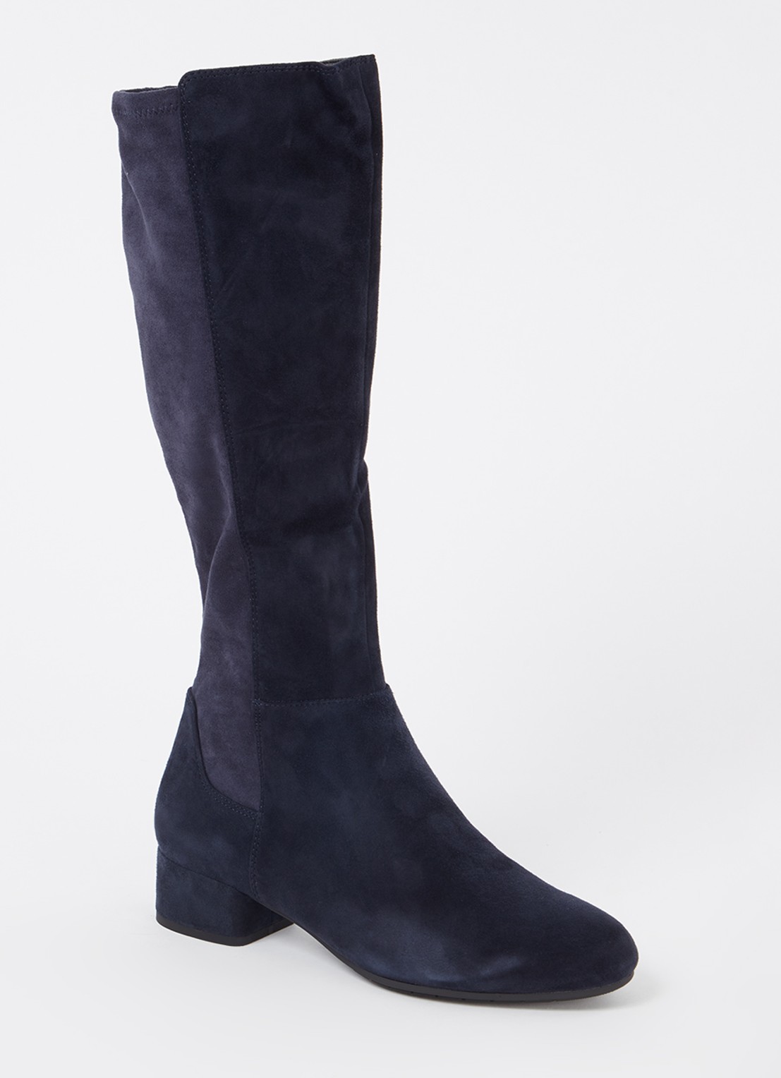 Dune London Wide fit Tayla laars - voorkant 2 indigo