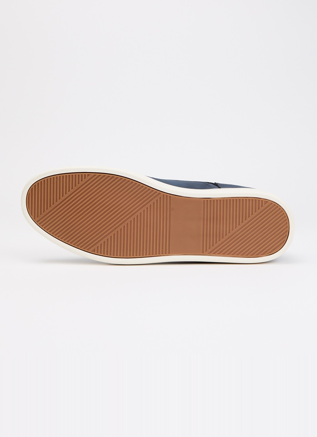 Dune London Wide Fit Tommus sneaker - detail 3 donkerblauw