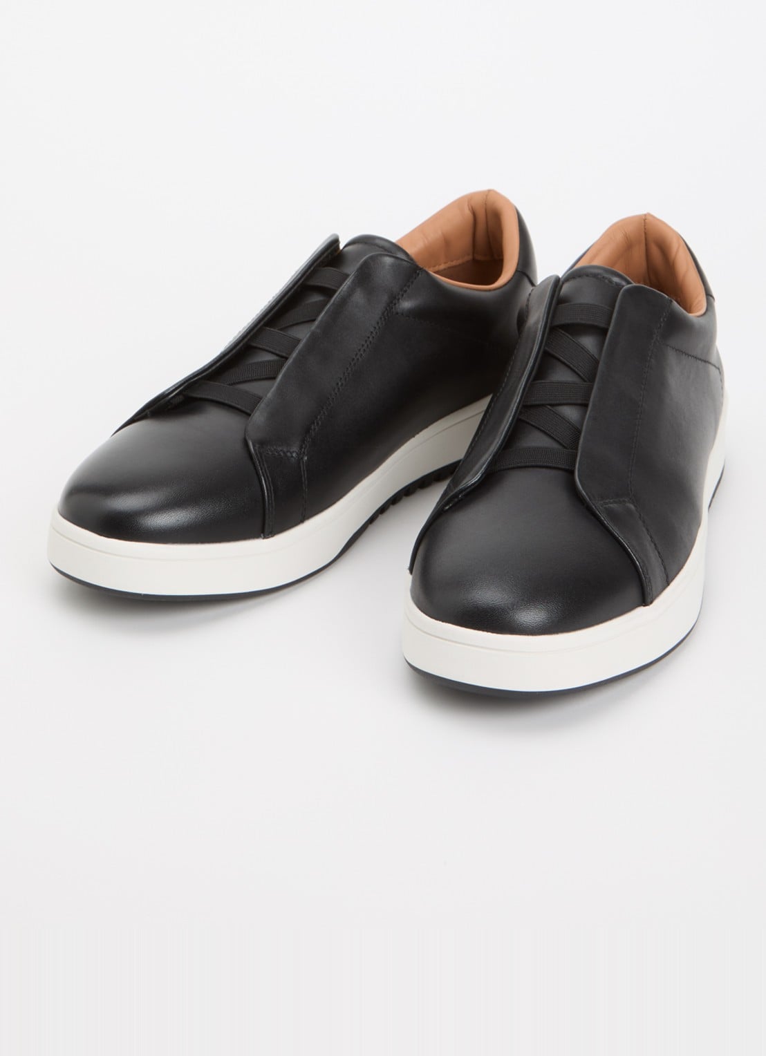 Dune London Wide Fit Troys sneaker  - detail 3 zwart