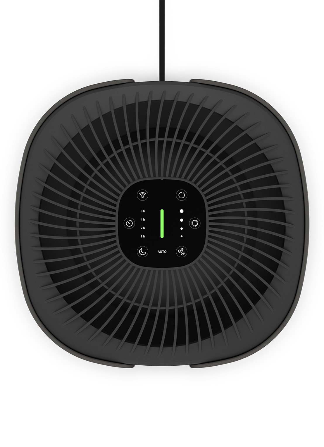 Duux Bright 2 Smart luchtreiniger - detail 2 zwart