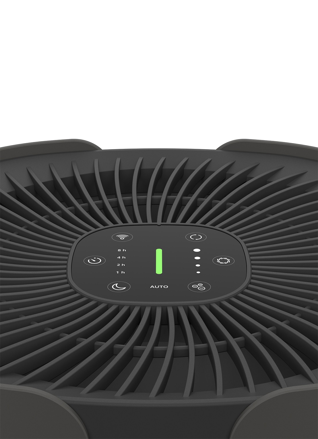 Duux Bright 2 Smart luchtreiniger - detail 3 zwart