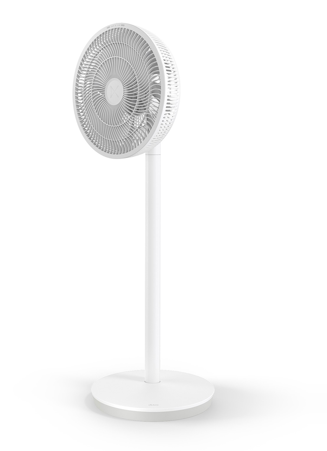 Duux Duux Whisper Essence verstelbare vloerventilator, 95 cm hoog - voorkant 2 wit