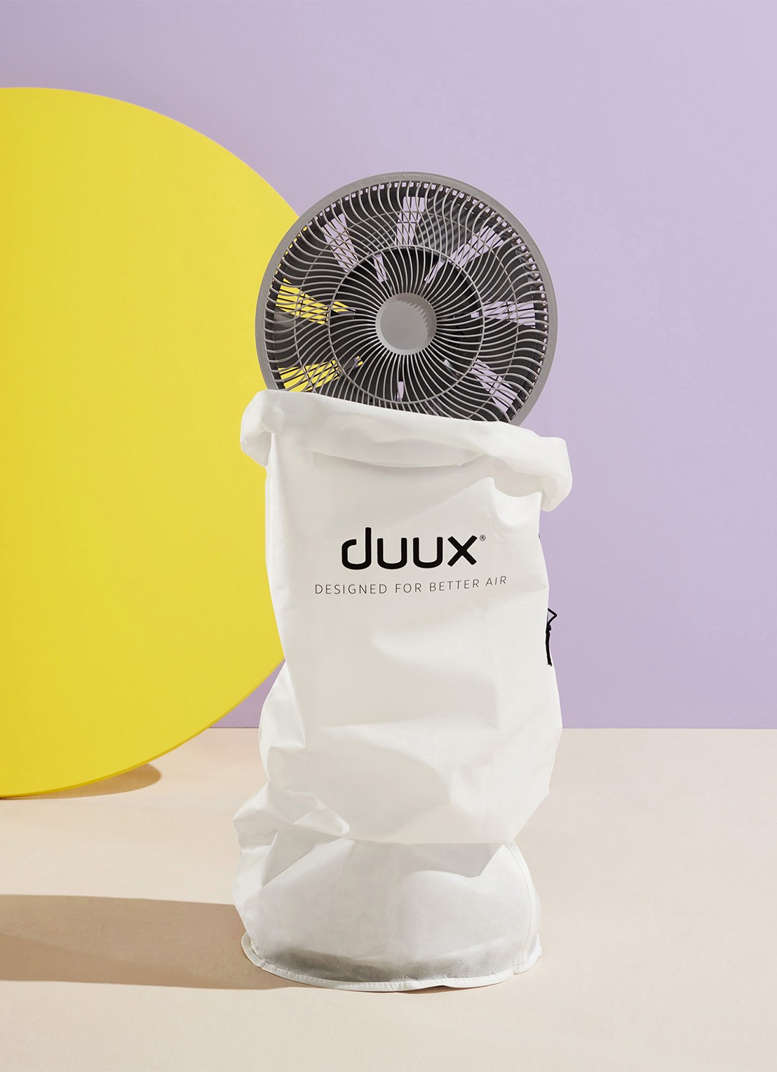 Duux Opberghoes voor alle Whisper modellen - voorkant 3 wit
