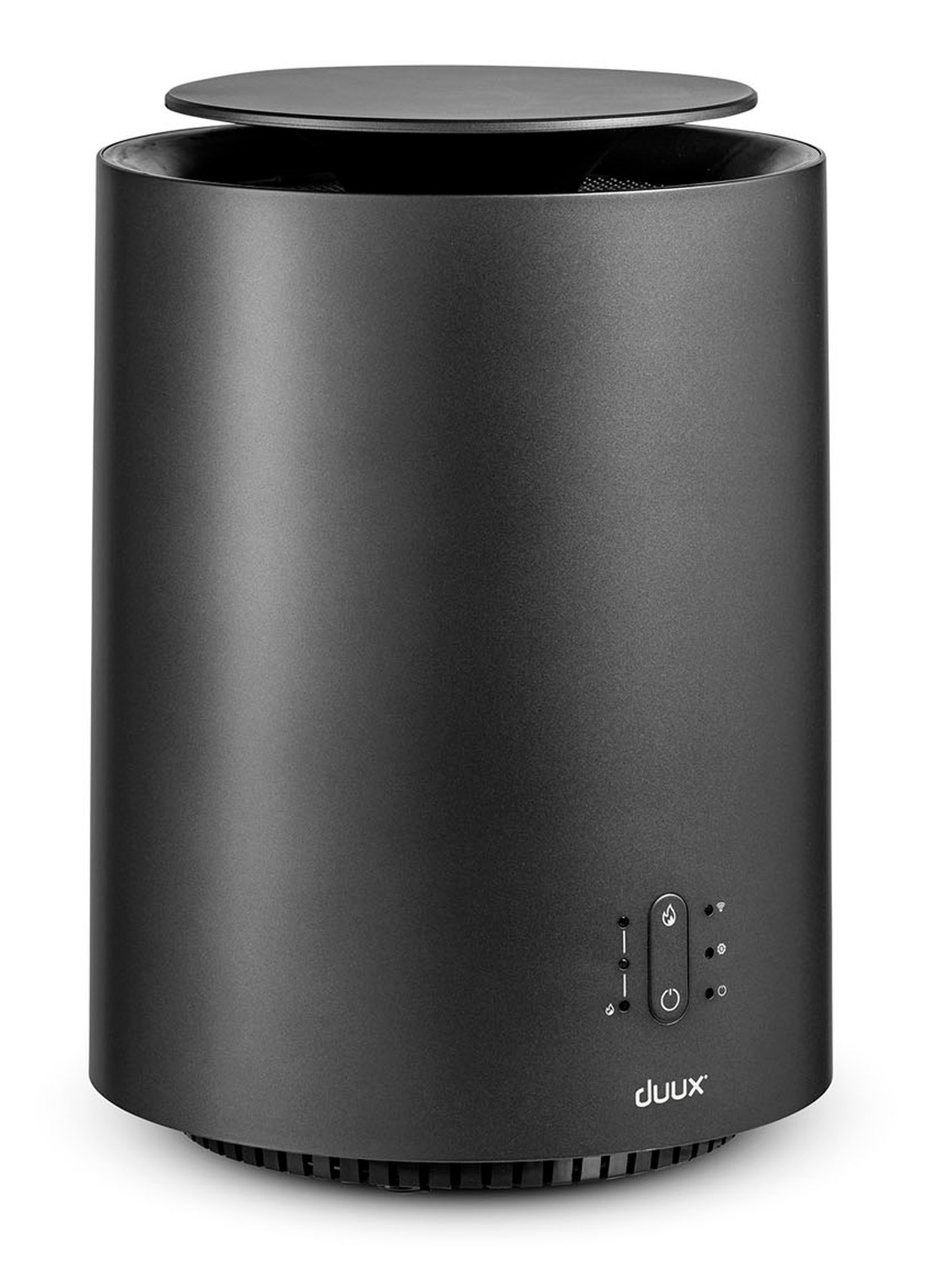 Duux Threesixty 2 Smart Keramische kachel, 29,5 cm hoog - voorkant grijs