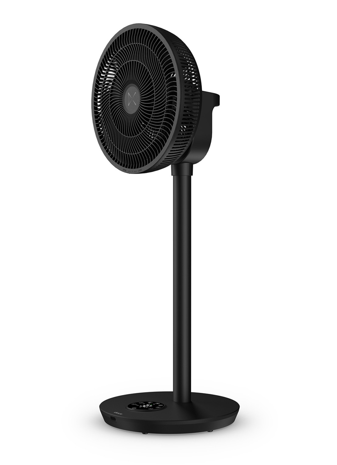 Duux Whisper 2 verstelbare vloerventilator, 92 cm hoog - voorkant 7 zwart