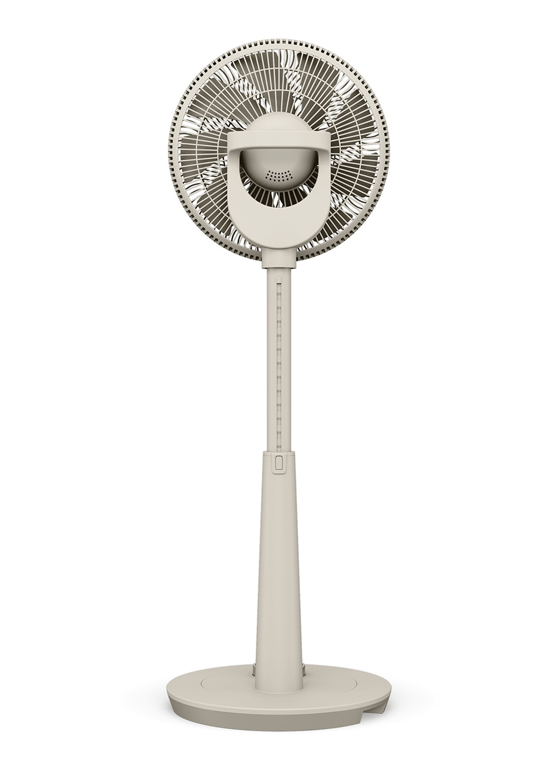 Duux Whisper Fan 3 vloerventilator - achterkant lichtgrijs