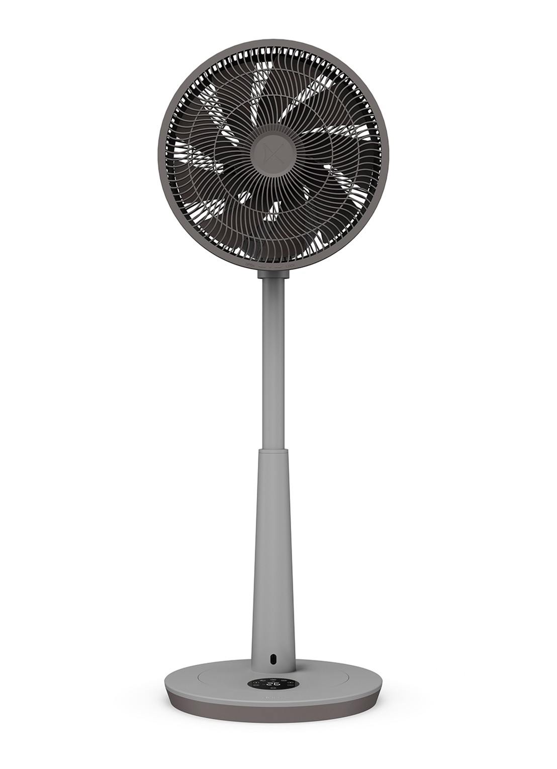 Duux Whisper Fan 3 vloerventilator - voorkant 7 grijs