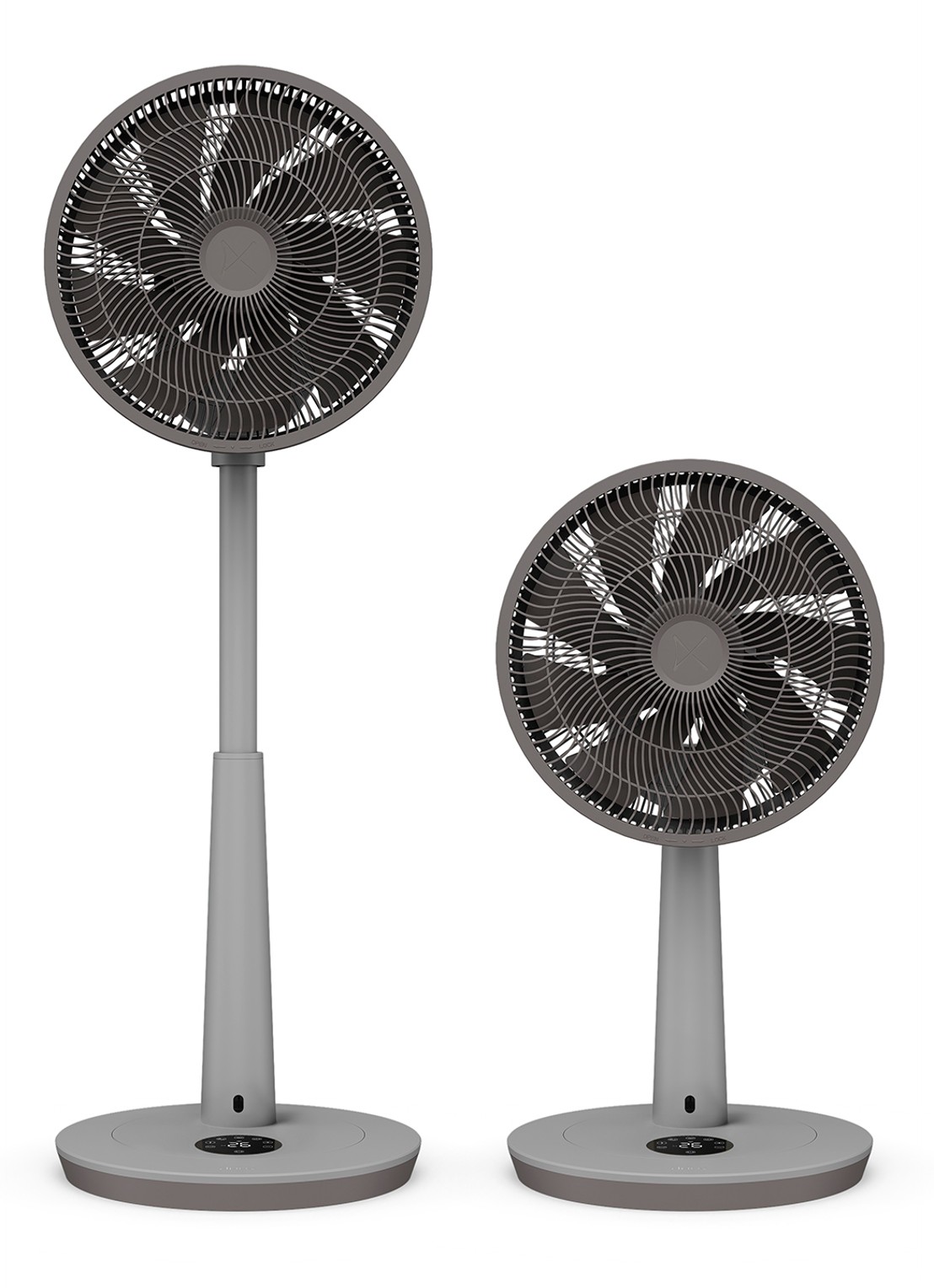 Duux Whisper Fan 3 vloerventilator - voorkant 8 grijs