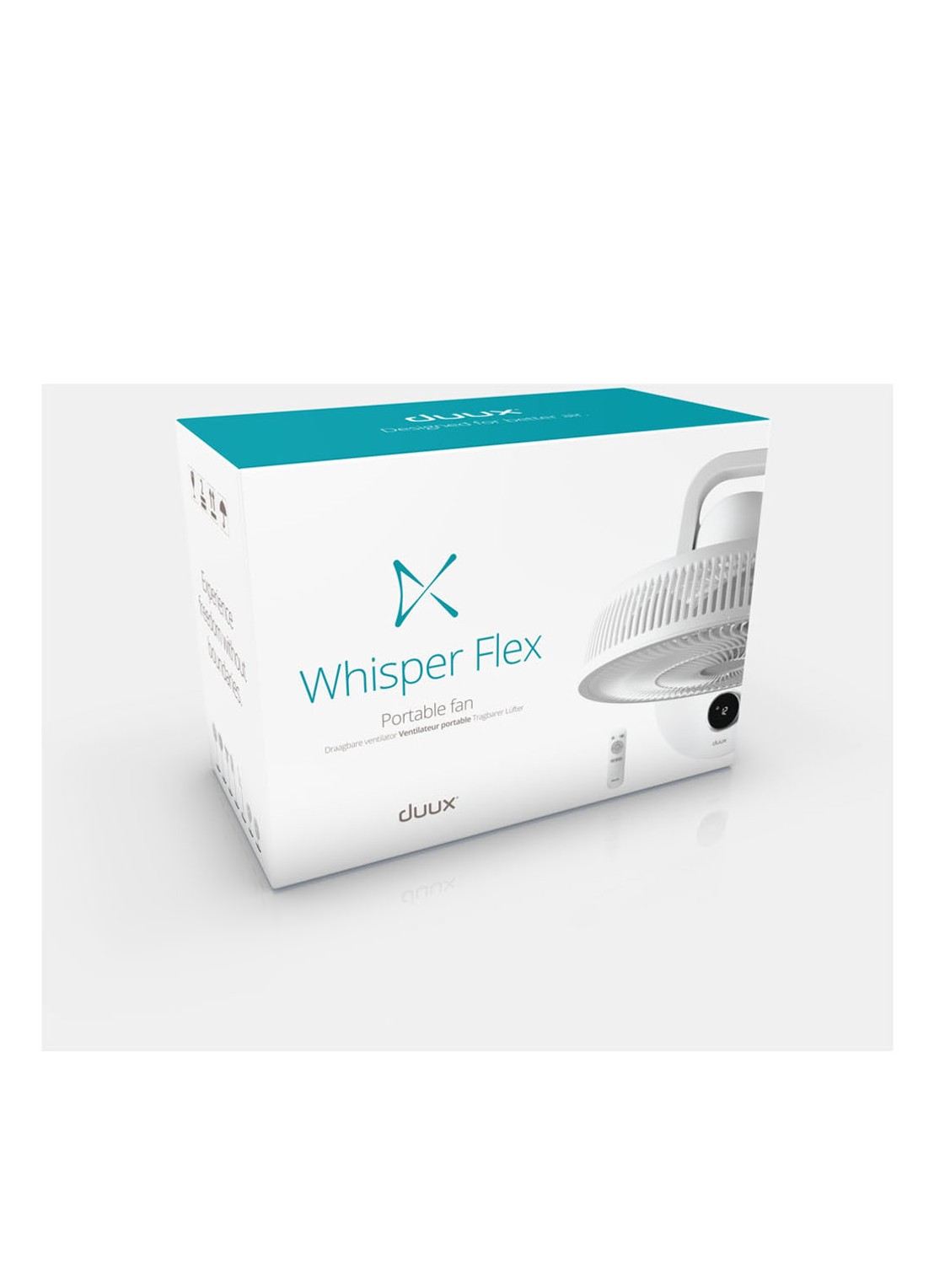 Duux Whisper Flex Smart verstelbare vloerventilator met batterij, 88 cm  - detail 5 wit