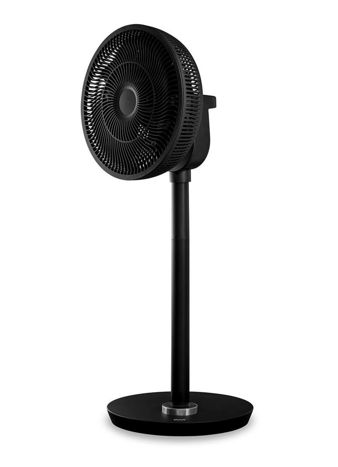 Duux Whisper Flex Smart verstelbare vloerventilator met batterij, 88 cm  - voorkant 7 zwart