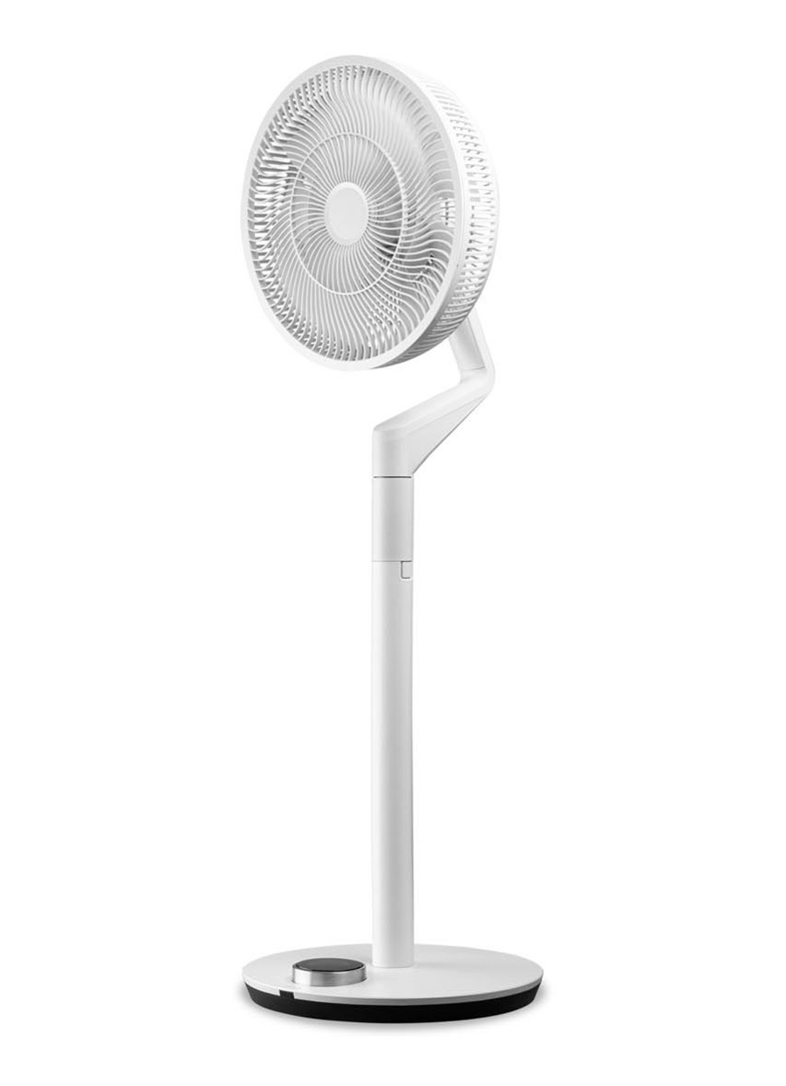 Duux Whisper Flex Ultimate verstelbare vloerventilator met batterij, 103 cm - voorkant 7 wit