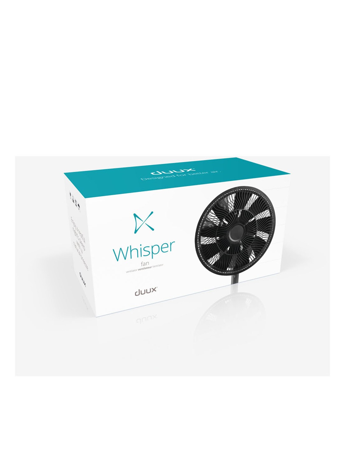 Duux Whisper vloerventilator DXCF09, 73 - 95 cm hoog - detail 7 grijs