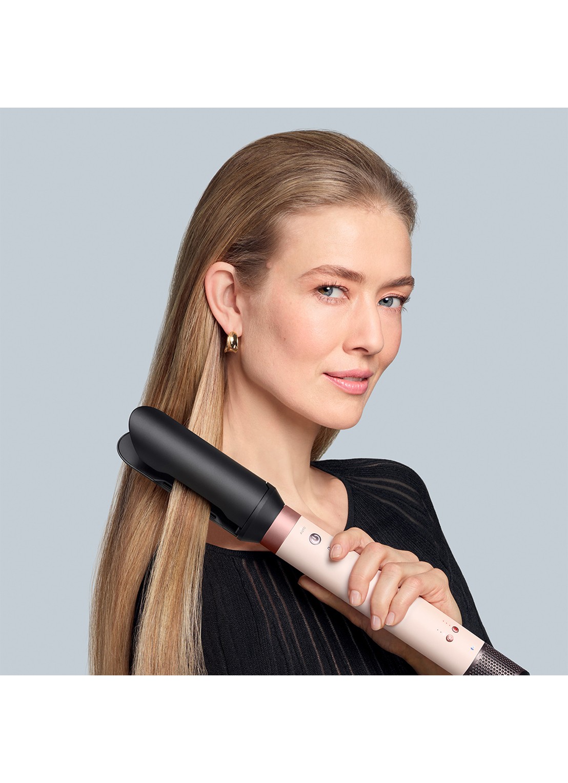 Dyson Airwrap Co-anda 2x™ Curly+Coily Red Velvet / Gold - achterkant 5 red velvet / gold
