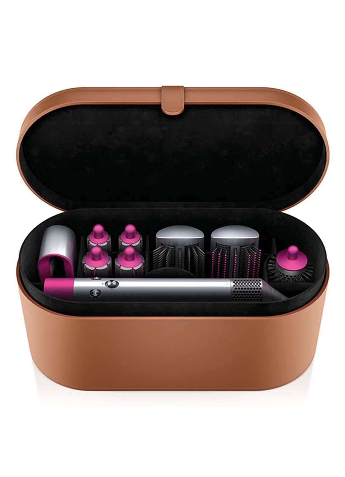 Dyson AirWrap complete multistyler - nikkel / roze - voorkant 7 roze