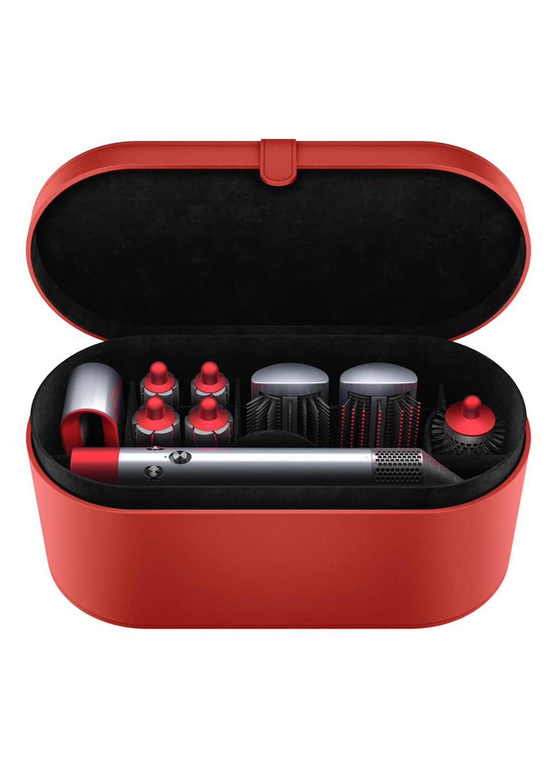 Dyson AirWrap complete multistyler - rood/red edition - voorkant 7 steenrood