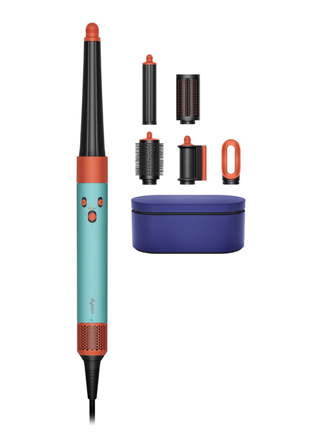Dyson Airwrap i.d.™ - Ceramic Patina / Topaz Straight + Wavy - voorkant 4 ceramic patina / topaz