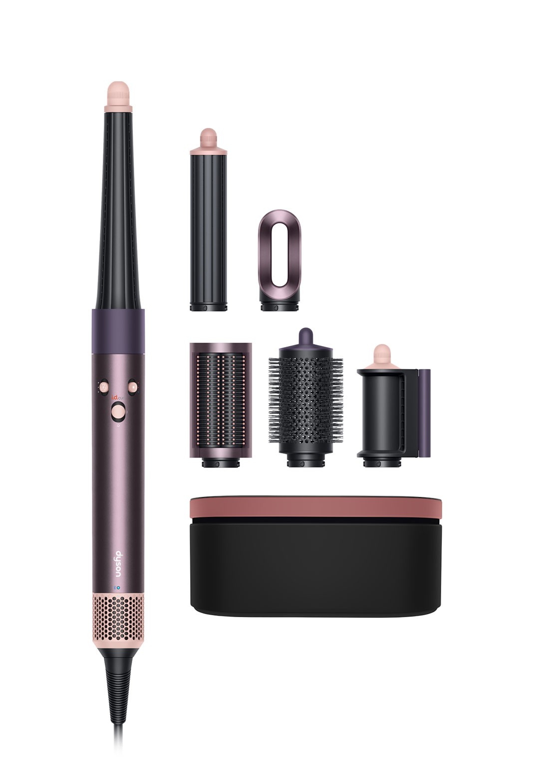 Dyson Airwrap i.d.™ - Jasper Plum Straight + Wavy  - voorkant jasper plum