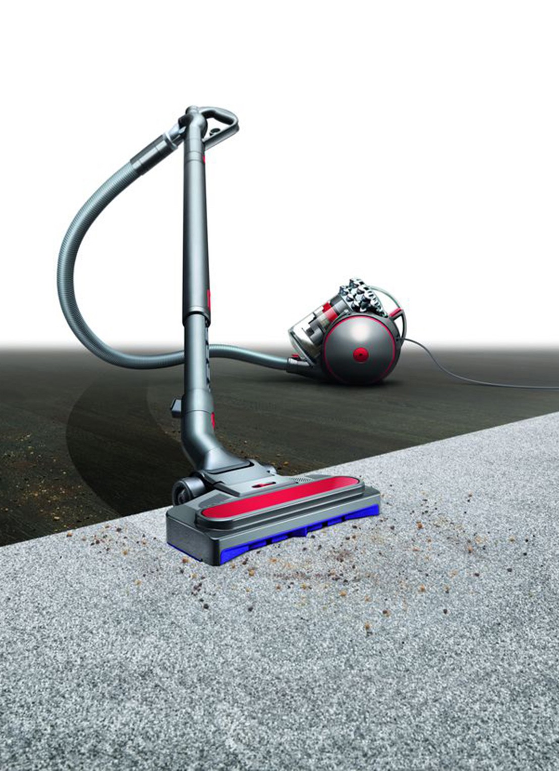 Dyson Cinetic Big Ball Absolute 2 stofzuiger - detail zilver