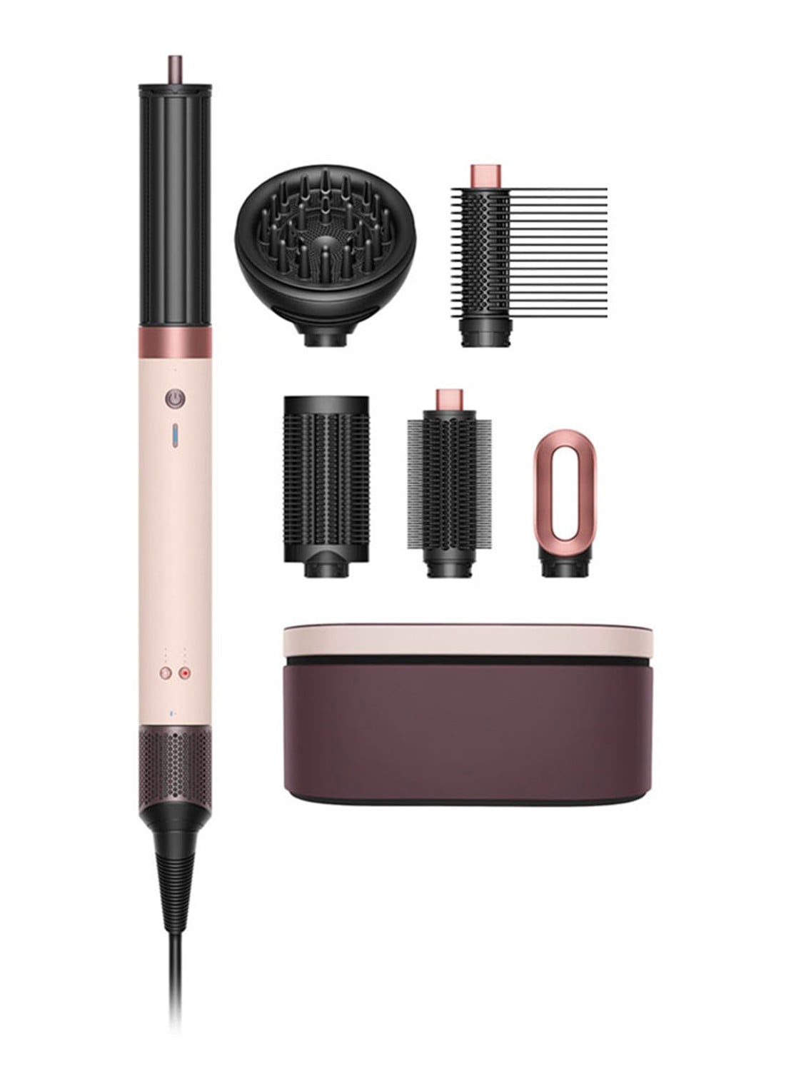 Dyson Dyson Airwrap Co-anda 2x™ Curly + Coily - voorkant 5 ceramic pink