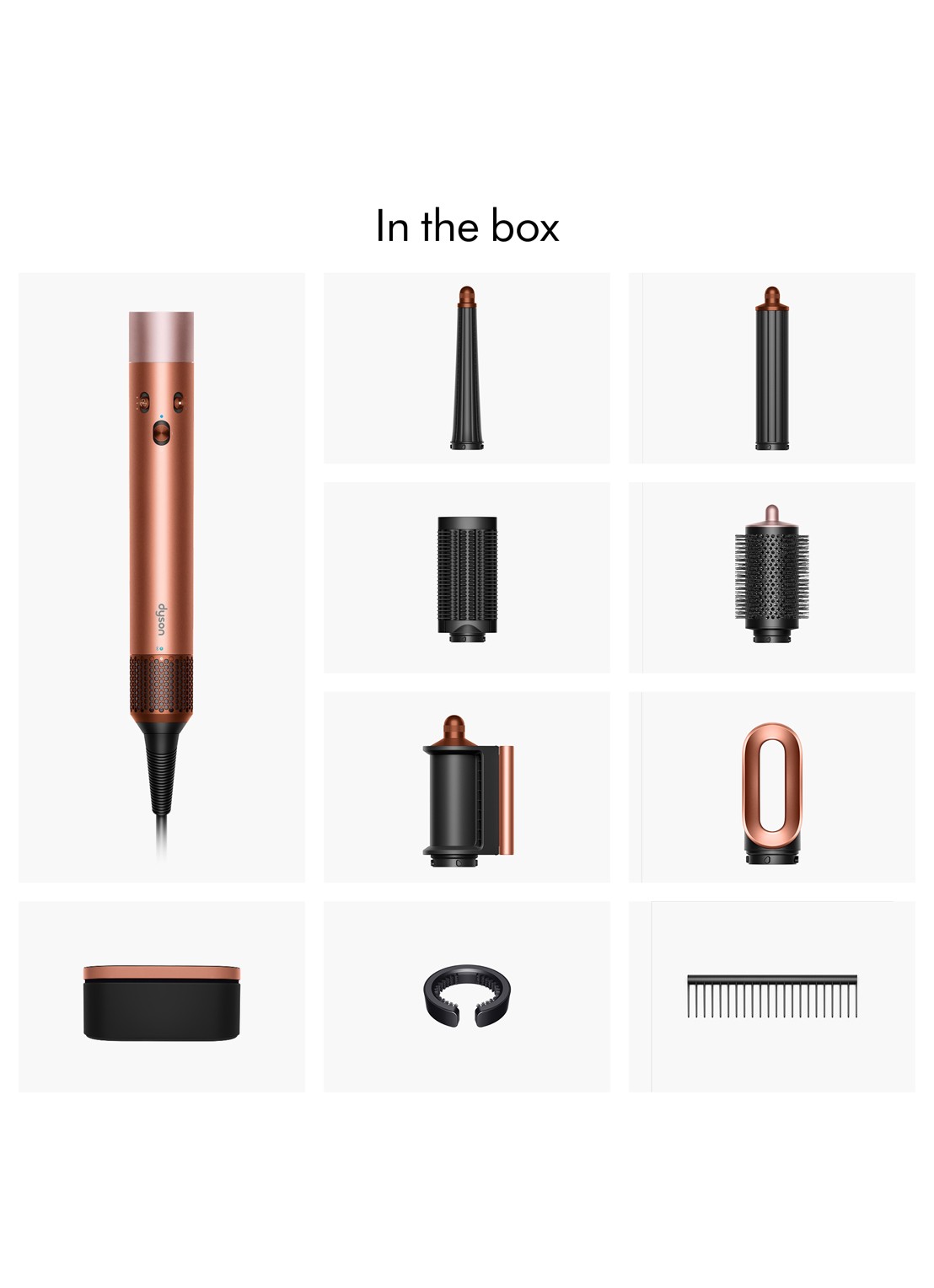 Dyson Dyson Airwrap I.D. Amber Silk Straight + Wavy - Limited Edition - detail 6 amber silk