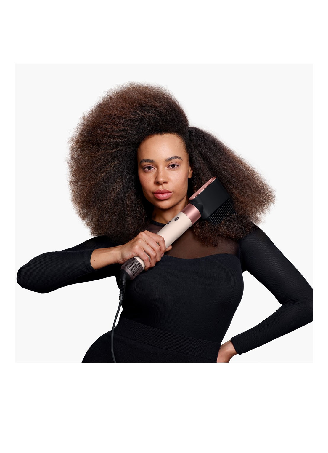 Dyson Dyson Airwrap I.D. Ceramic Pink Curly+Coily - detail ceramic pink