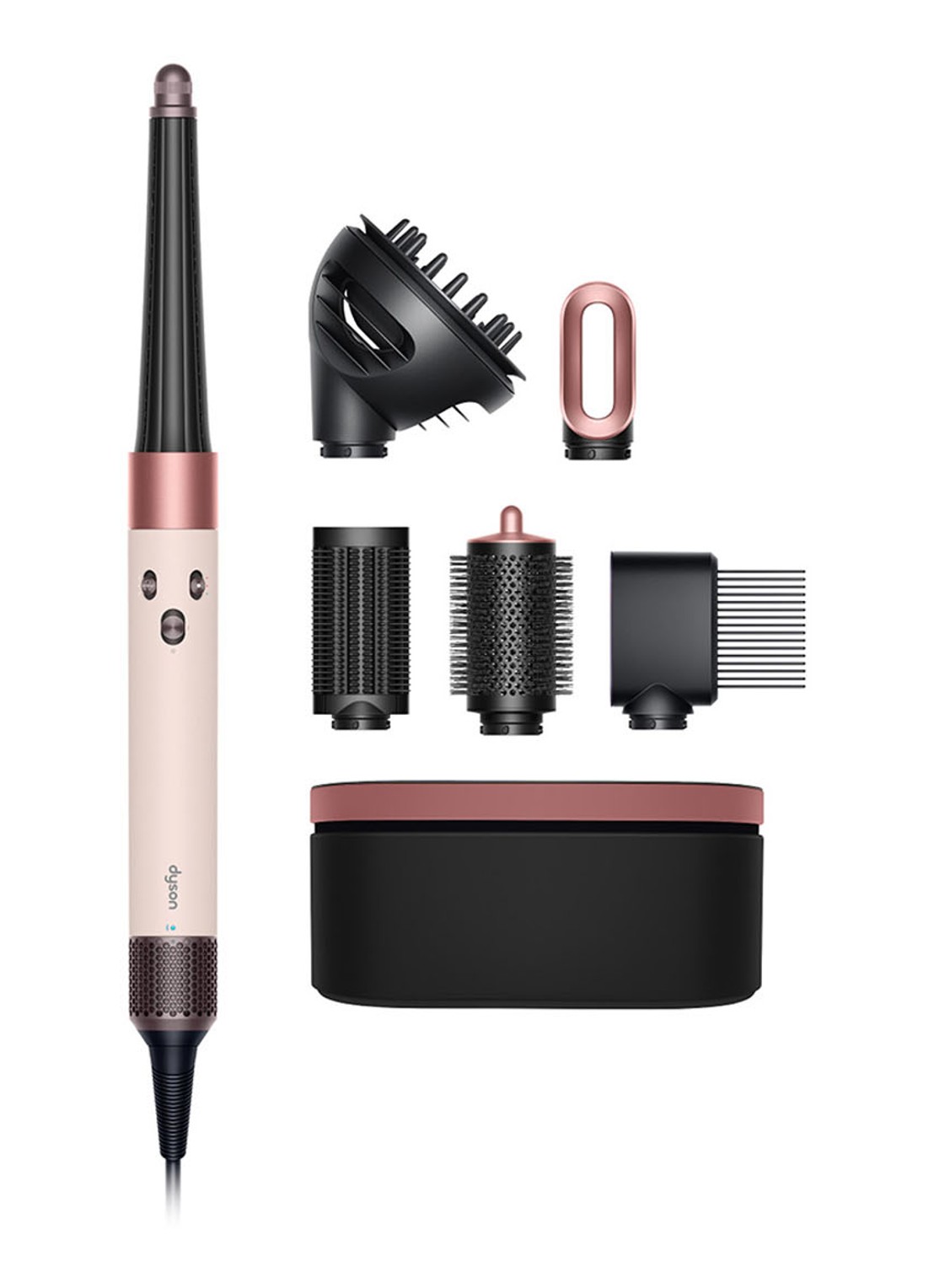Dyson Dyson Airwrap I.D. Ceramic Pink Curly+Coily - voorkant 4 ceramic pink