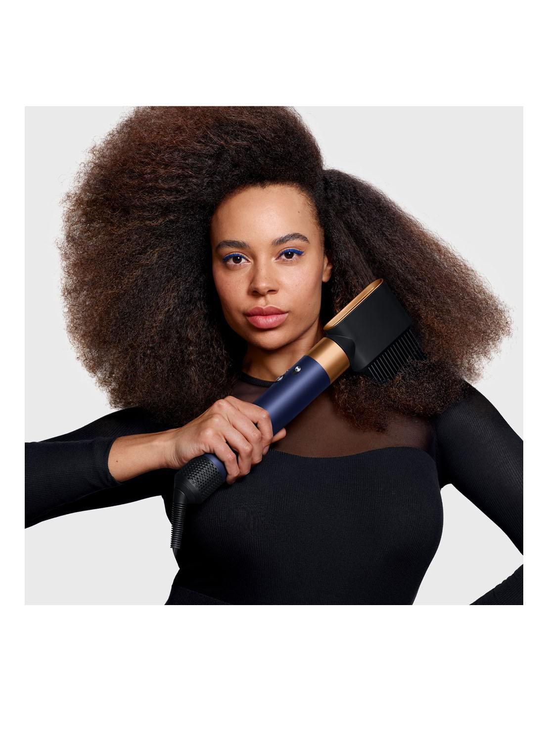 Dyson Dyson Airwrap I.D. Prussian Blue Rich Copper Curly+Coily - detail prussian blue/rich copper