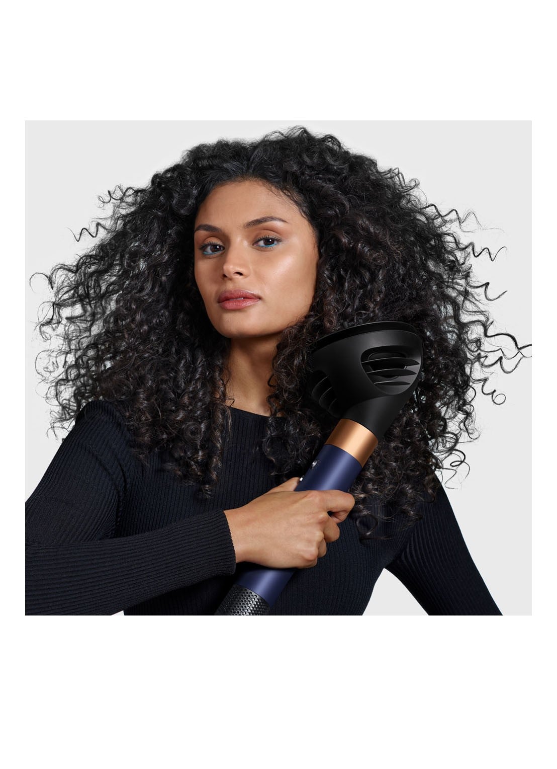 Dyson Dyson Airwrap I.D. Prussian Blue Rich Copper Curly+Coily - detail 2 prussian blue/rich copper