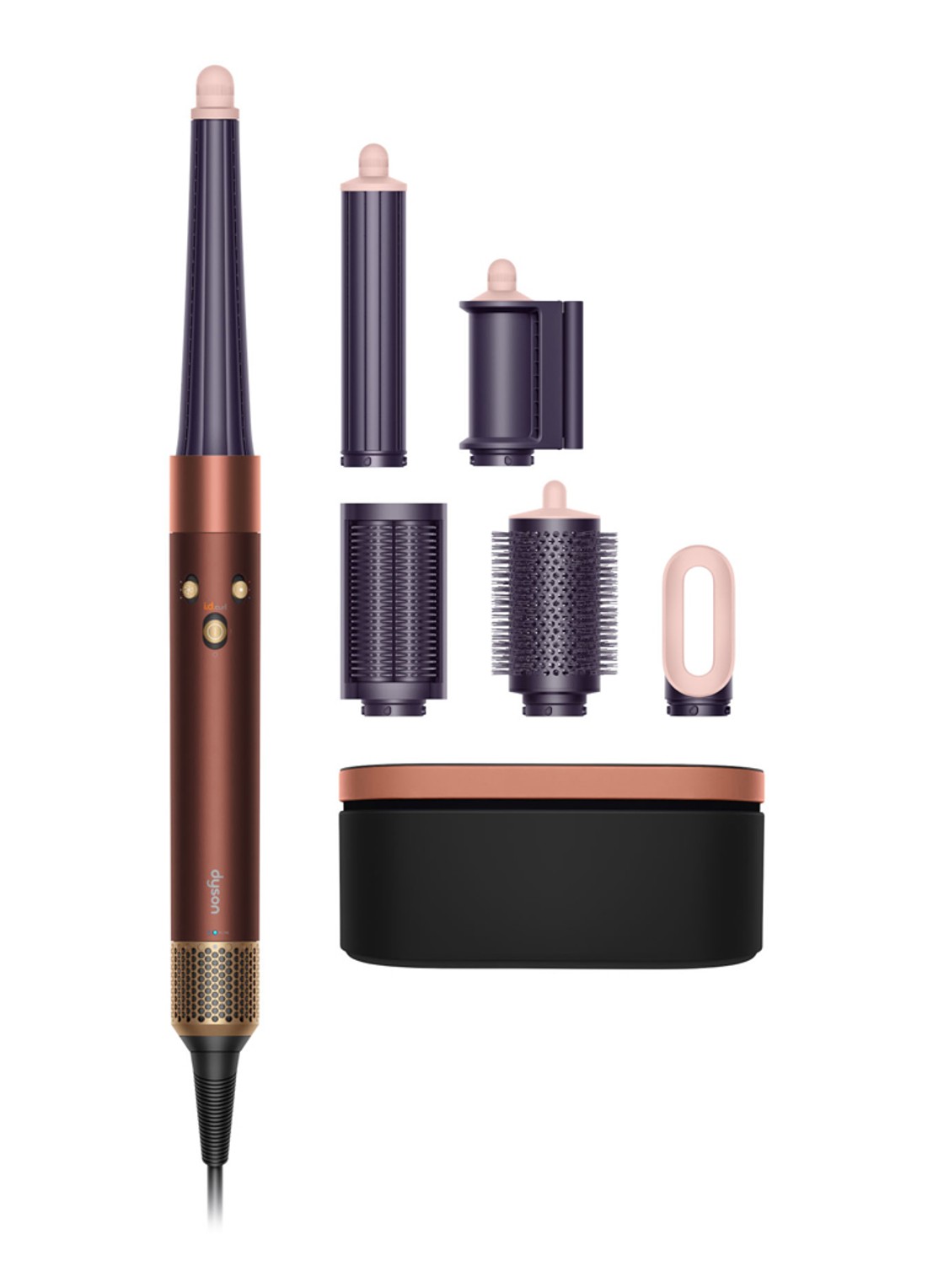 Dyson Dyson Airwrap i.d. Straight + Wavy Plum Copper - voorkant 6 plum copper