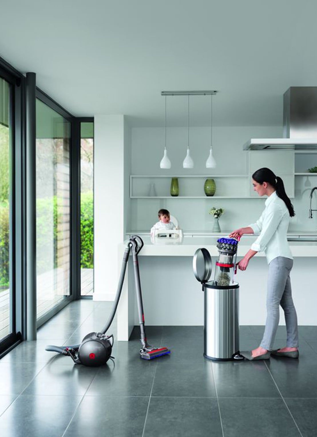 Dyson Dyson Big Ball Parquet 2 stofzuiger - voorkant 5 zilver