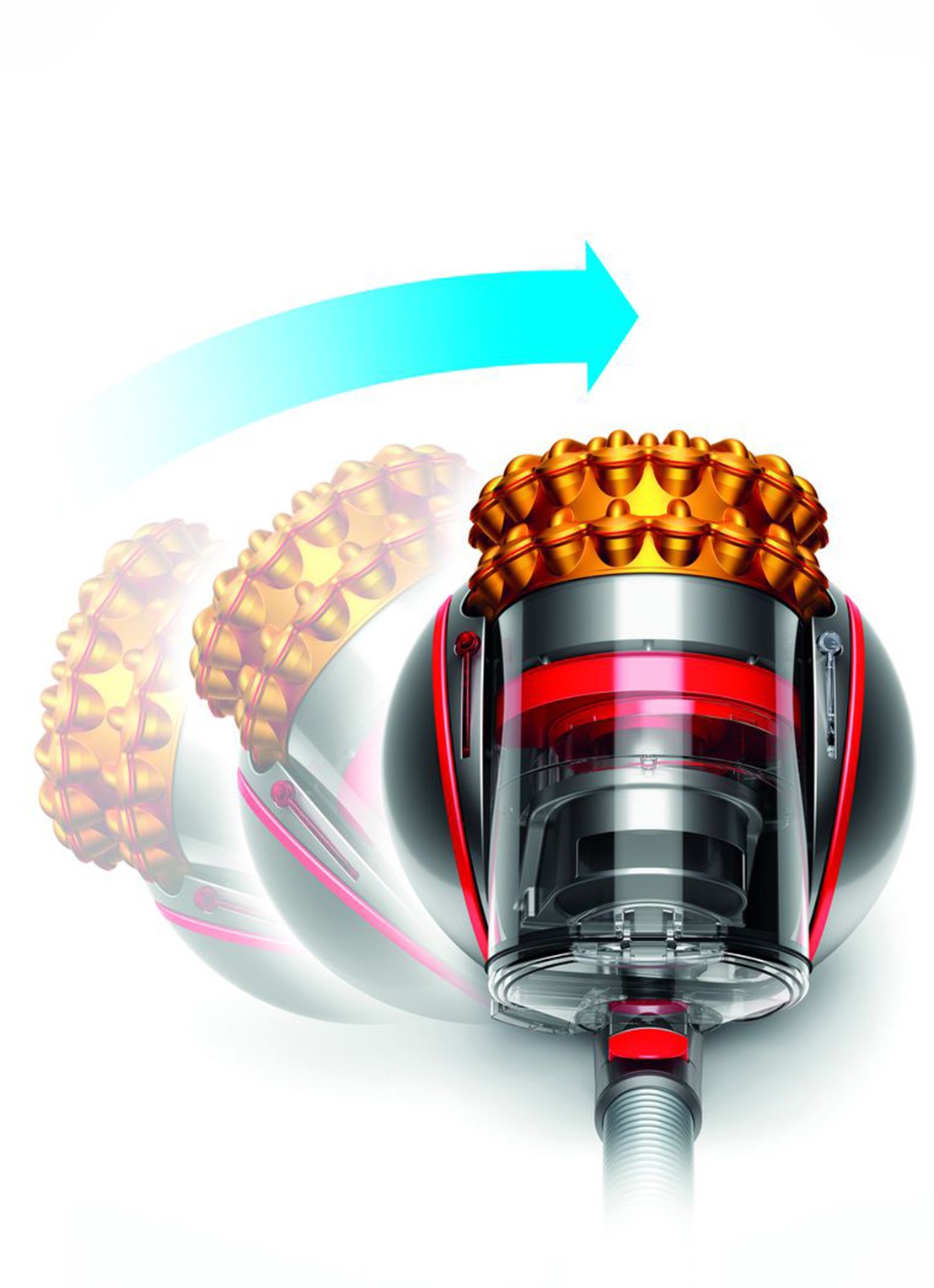 Dyson Dyson Cinetic Big Ball Multifoor stofzuiger - detail 3 zilver