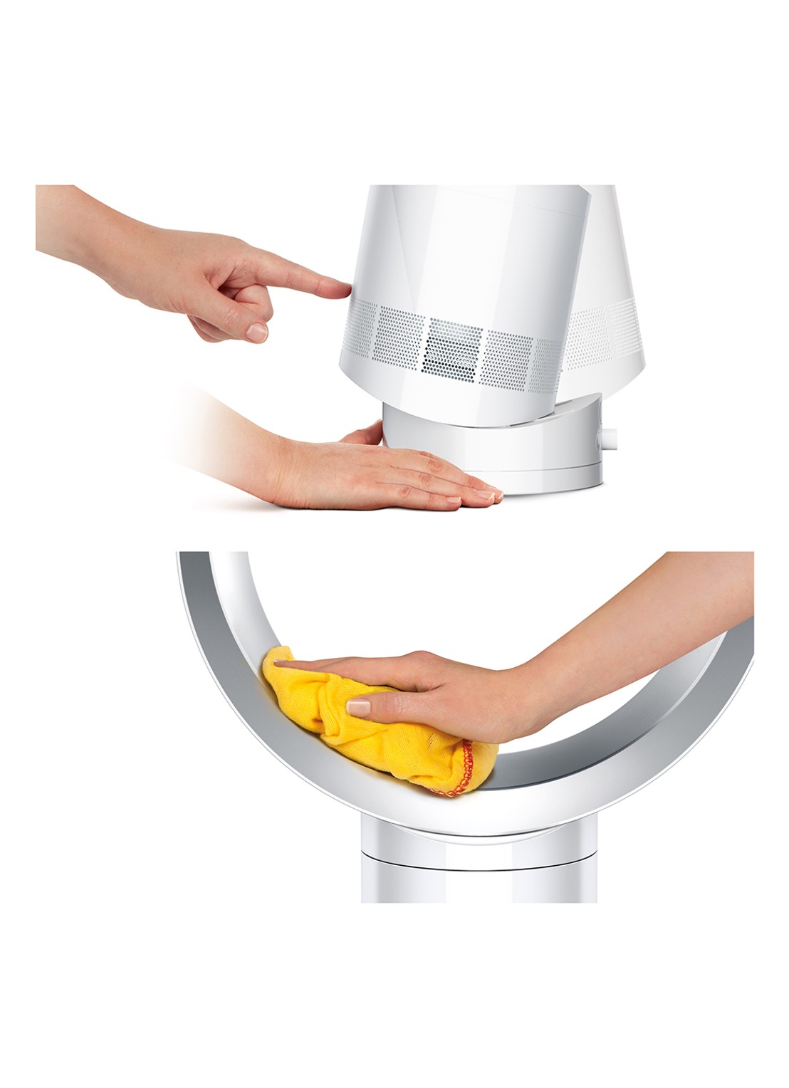 Dyson Dyson Cool™ CF1 ventilator, 55 cm hoog - detail 3 grijs