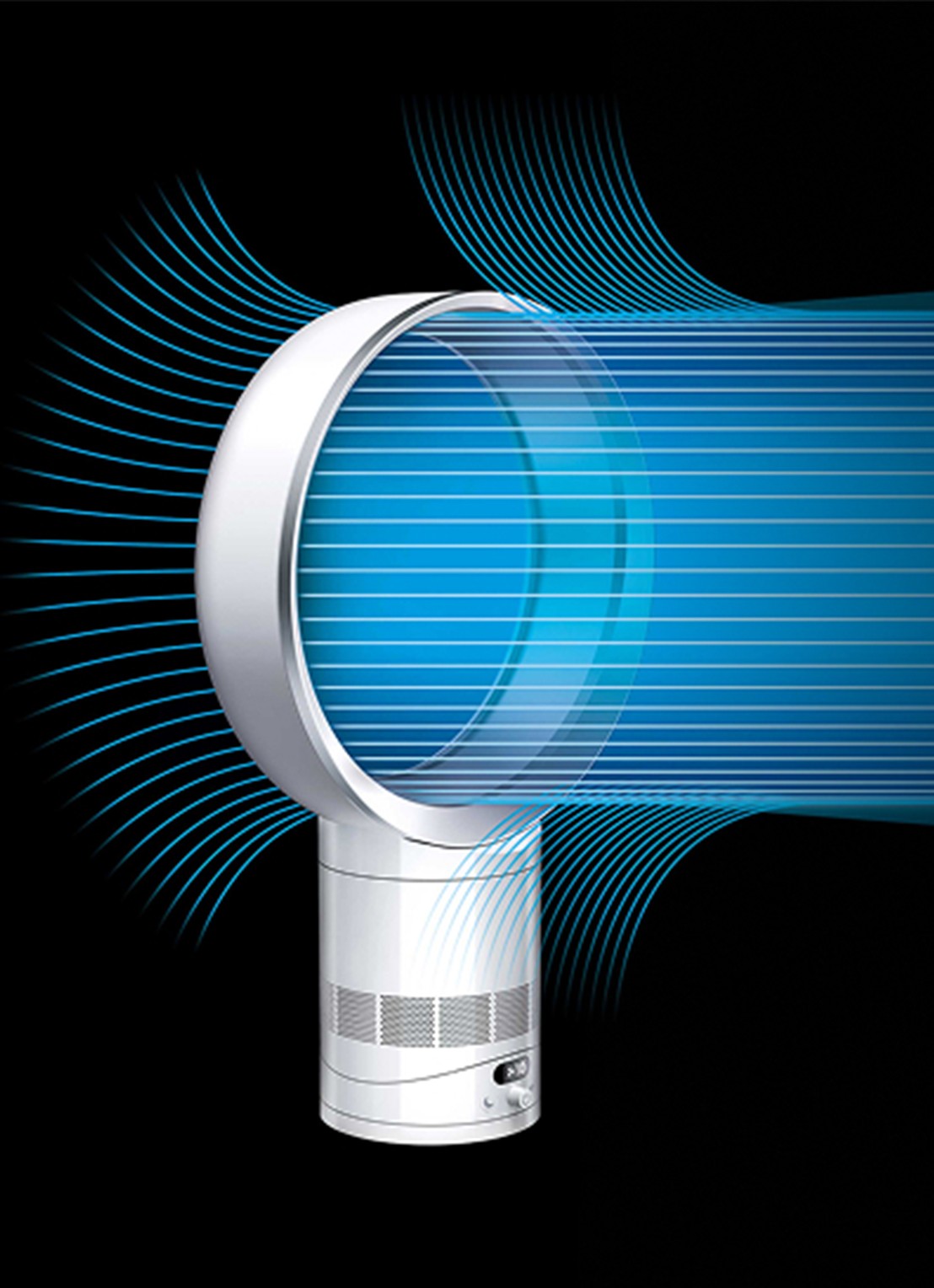 Dyson Dyson Cool™ CF1 ventilator, 55 cm hoog - detail 5 grijs