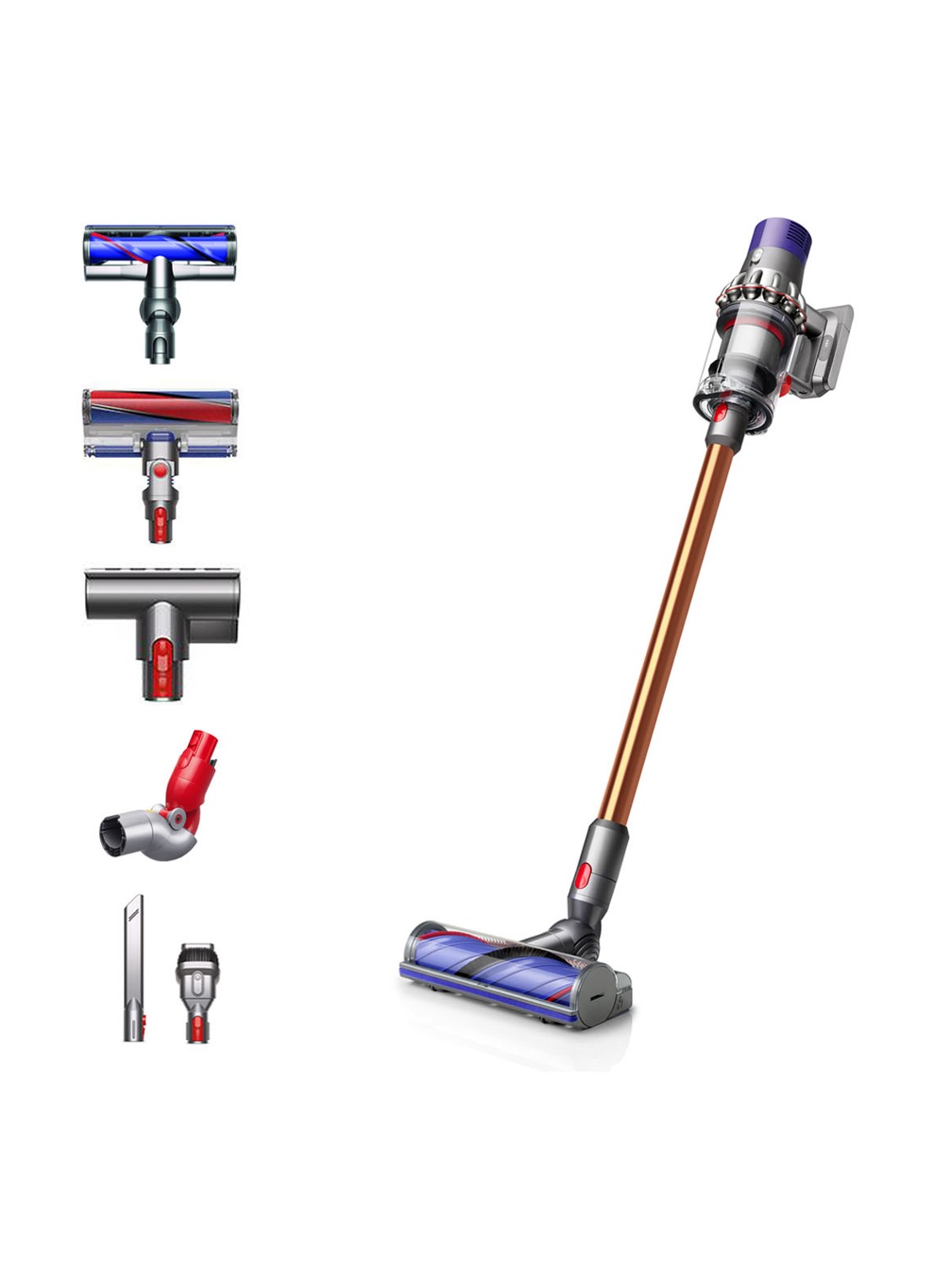Dyson Dyson Cyclone V10 Absolute steelstofzuiger - voorkant koper