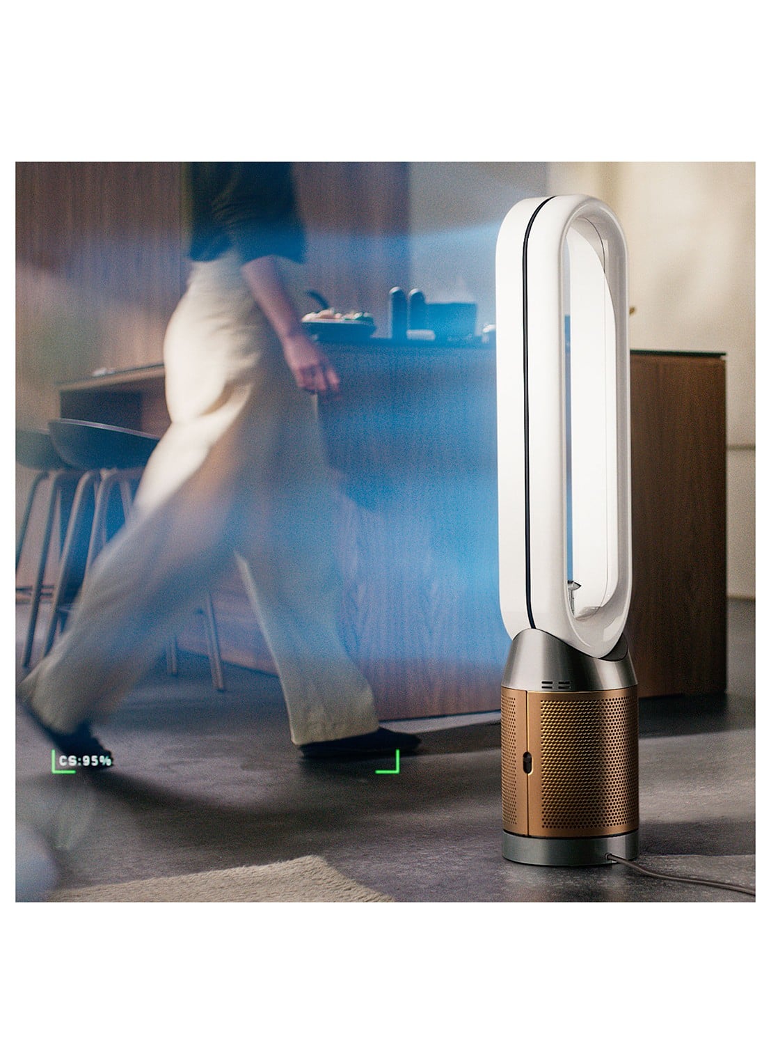 Dyson Dyson Find+Follow™ Purifier Cool PC3 luchtreinigingsventilator - detail zilver