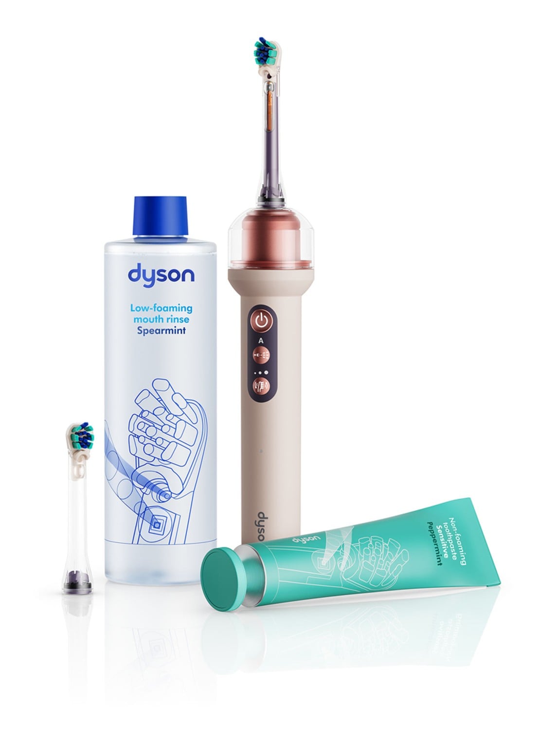 Dyson Dyson niet-schuimende tandpasta voor gevoelige tanden 75 ml (Peppermint) - detail 4 undefined