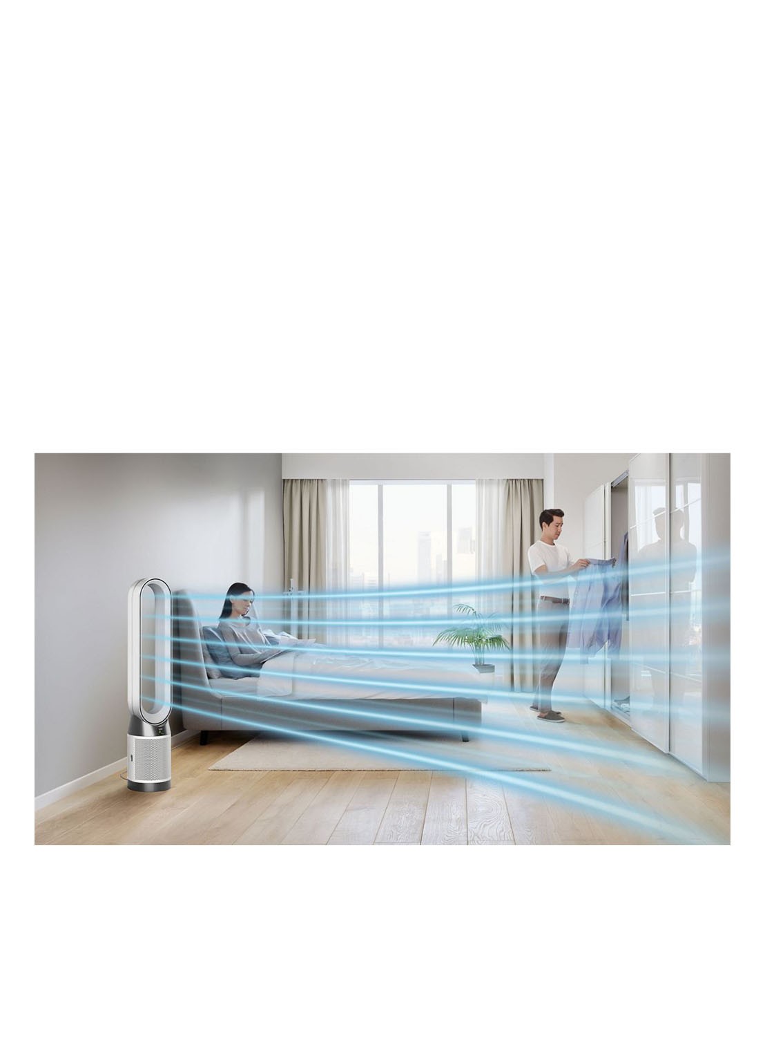 Dyson Dyson Purifier Cool Gen 1 luchtreiniger & vloerventilator, 105 cm hoog - detail 5 zilver