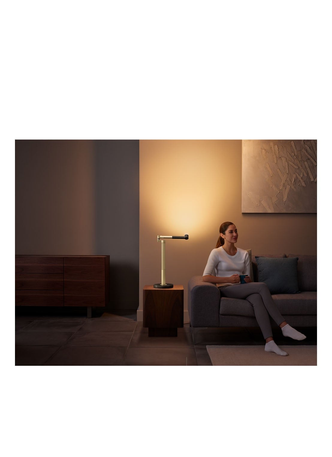 Dyson Dyson Solarcycle Morph bureaulamp 52 cm - detail goud