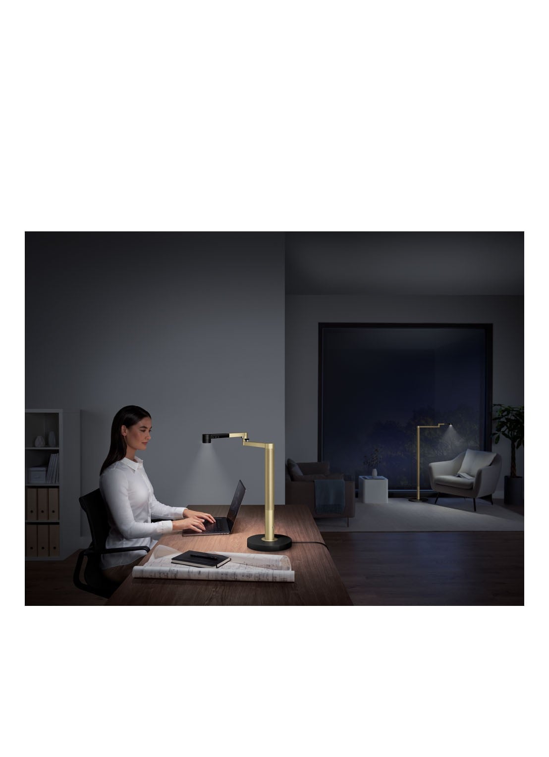 Dyson Dyson Solarcycle Morph bureaulamp 52 cm - detail 2 goud