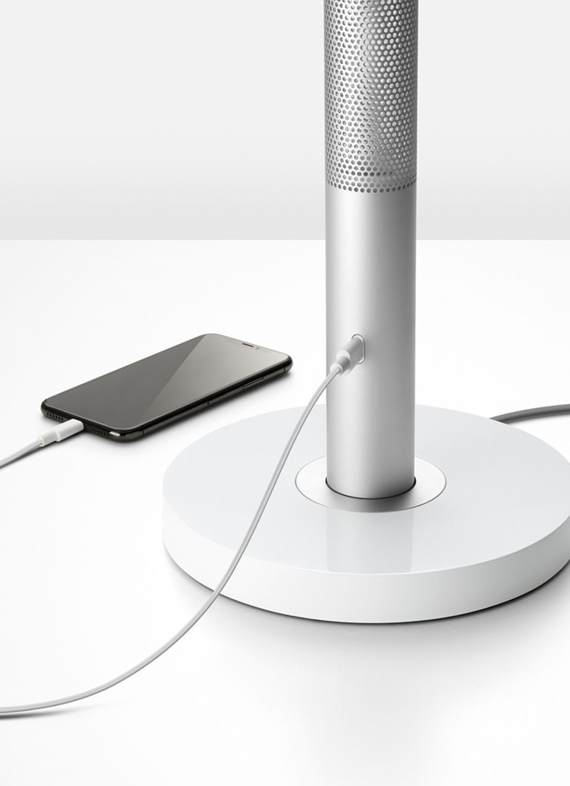 Dyson Dyson Solarcycle Morph™ bureaulamp - Wit / Zilver - detail 6 wit / zilver