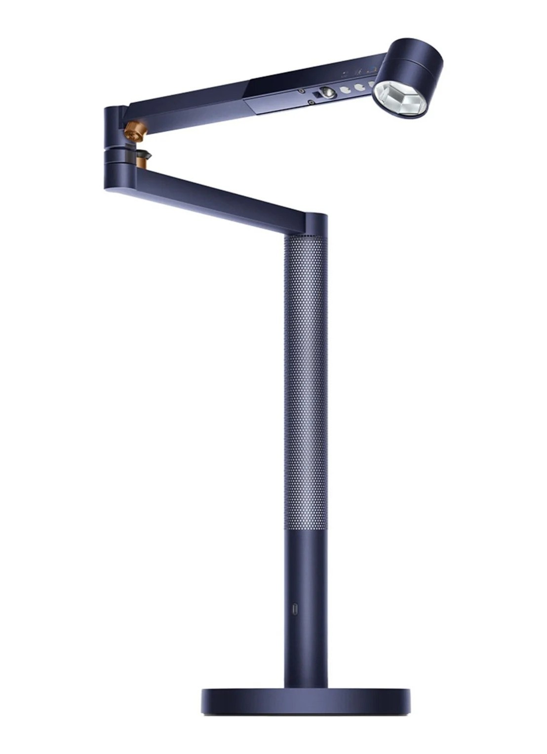Dyson Dyson Solarcycle Morph™ bureaulamp - Pruisisch Blauw / Koper - voorkant 4 blauw