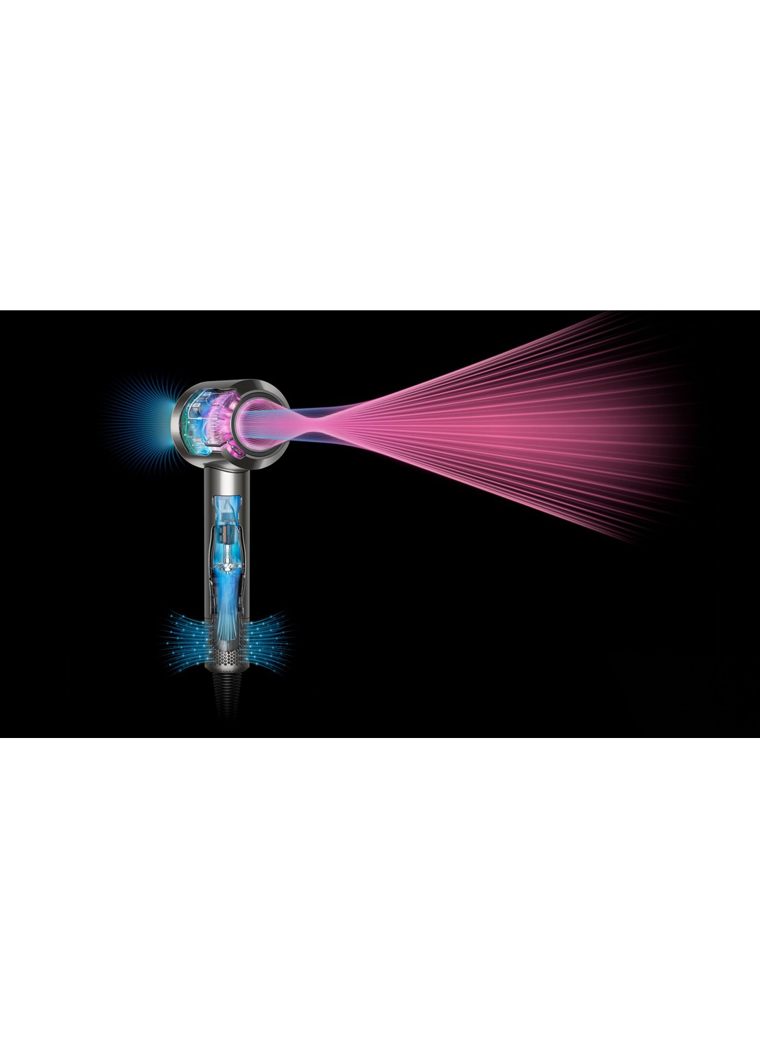 Dyson Dyson Supersonic™ föhn Curly+Coily - detail 3 pruisisch blauw/koper