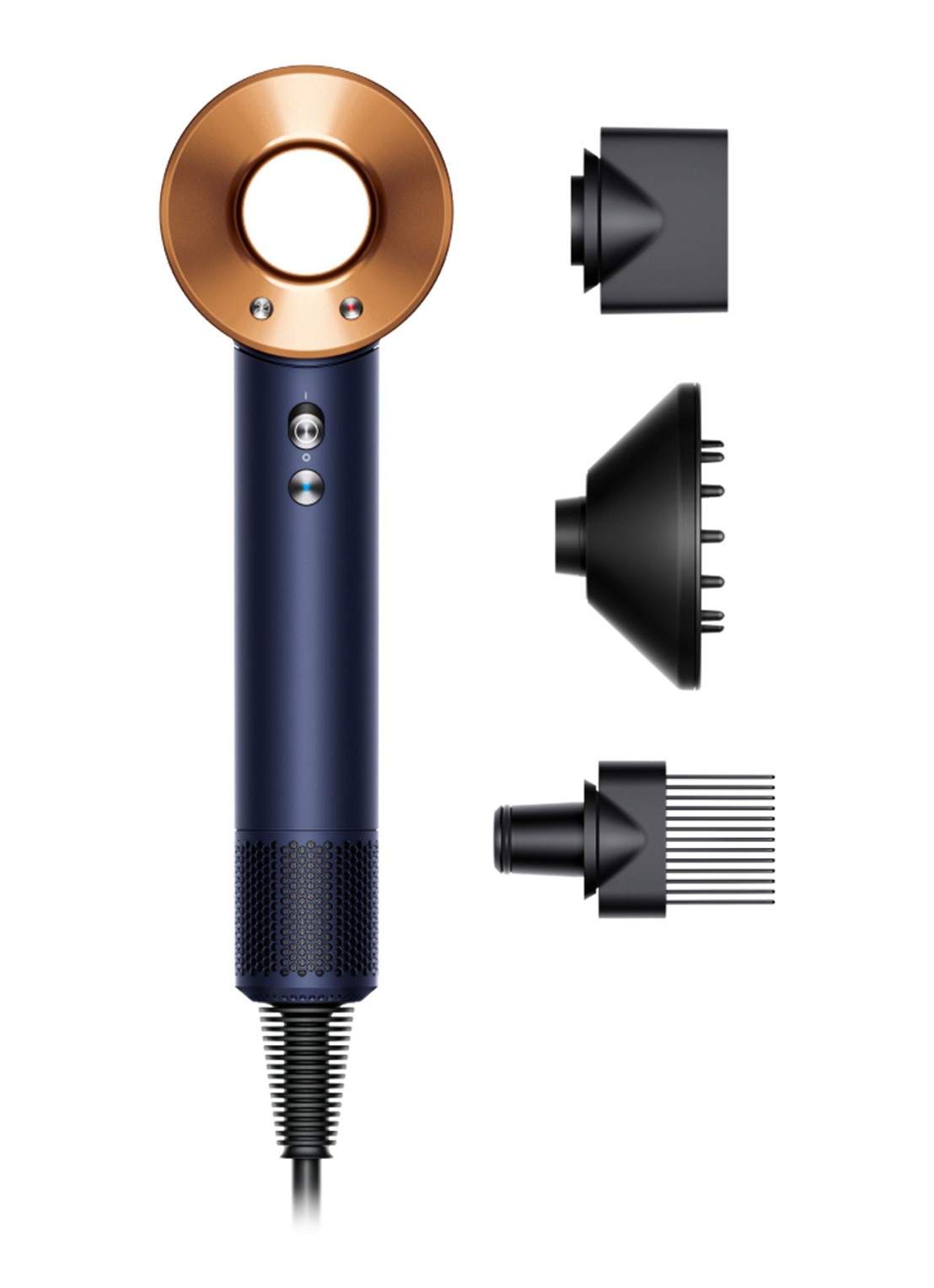 Dyson Dyson Supersonic™ föhn Curly+Coily - voorkant 4 pruisisch blauw/koper