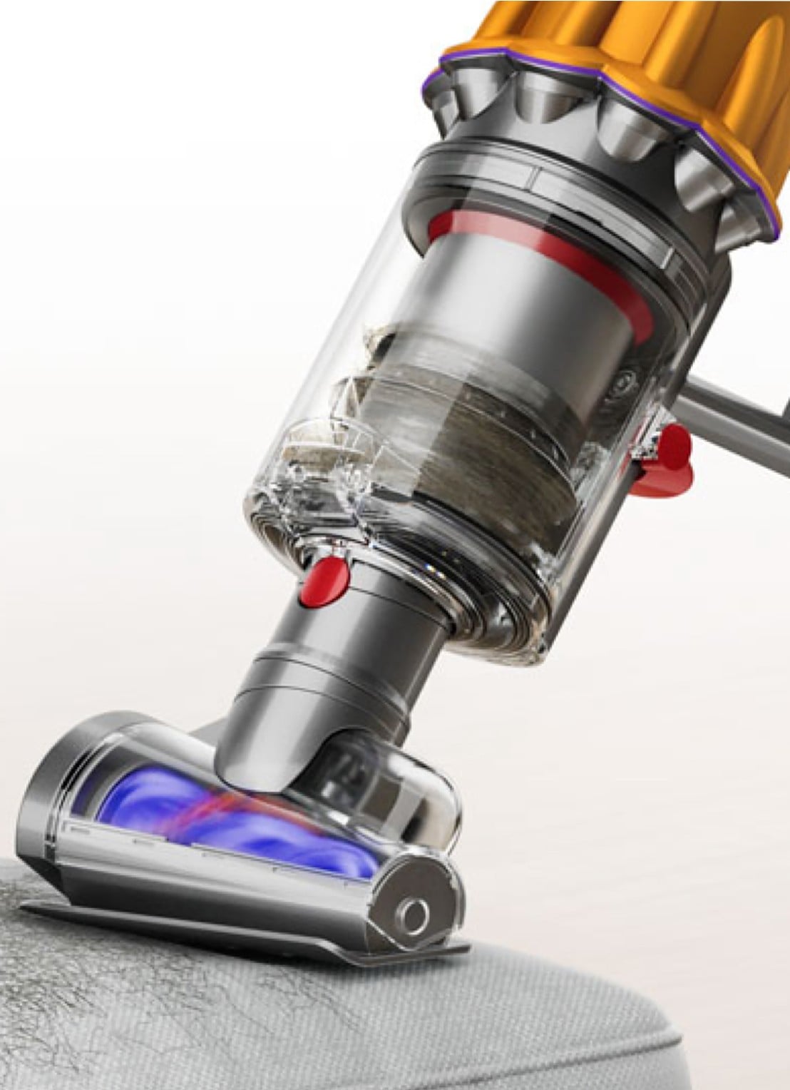 Dyson Dyson V12 Detect Slim Submarine draadloze steelstofzuiger - detail zilver