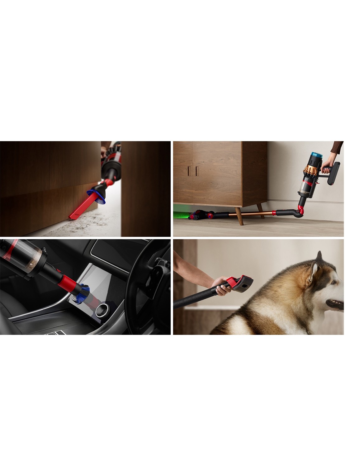 Dyson Dyson V16 Piston Animal draadloze steelstofzuiger  - detail oranjebruin