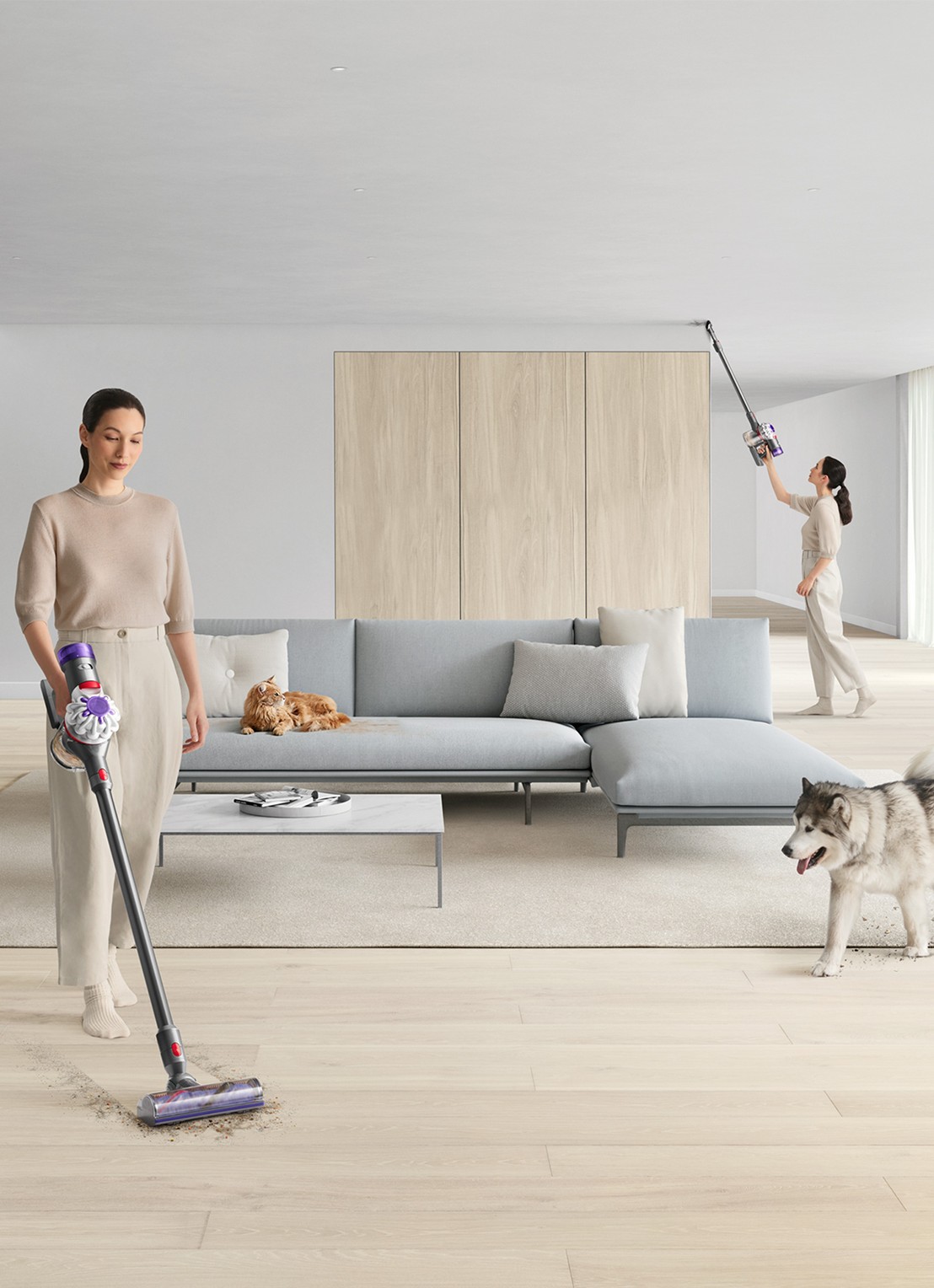 Dyson Dyson V8™ Advanced draadloze stofzuiger  - voorkant 2 undefined