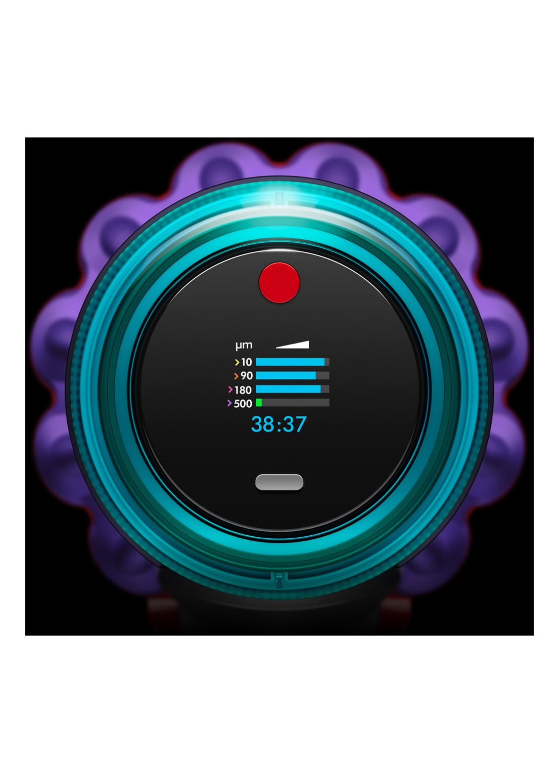 Dyson Gen5 Detect Absolute steelstofzuiger 127,6 cm - paars - detail 4 paars
