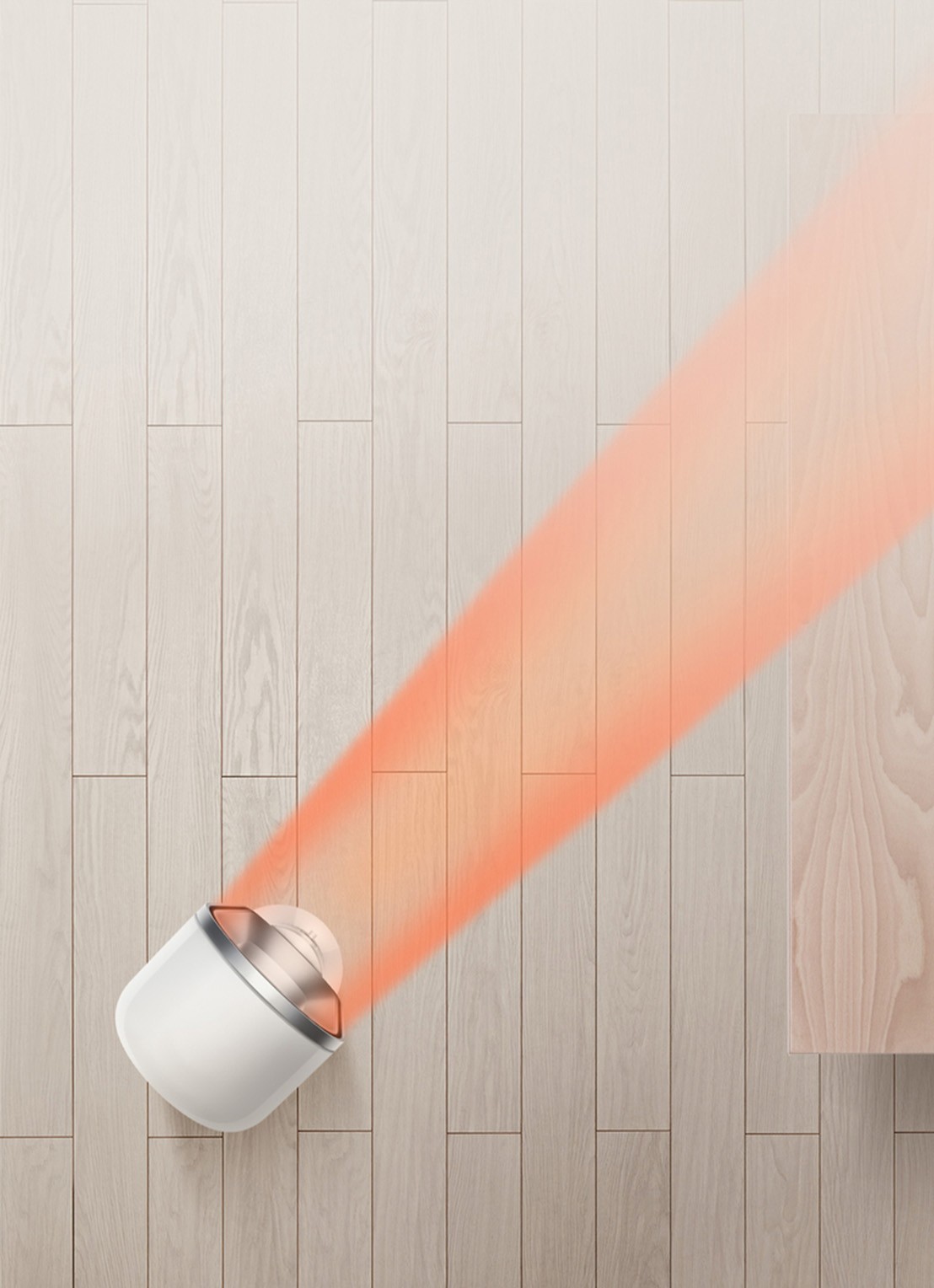 Dyson Hot+Cool™ HF1 R ventilatorverwarming - detail 5 zilver