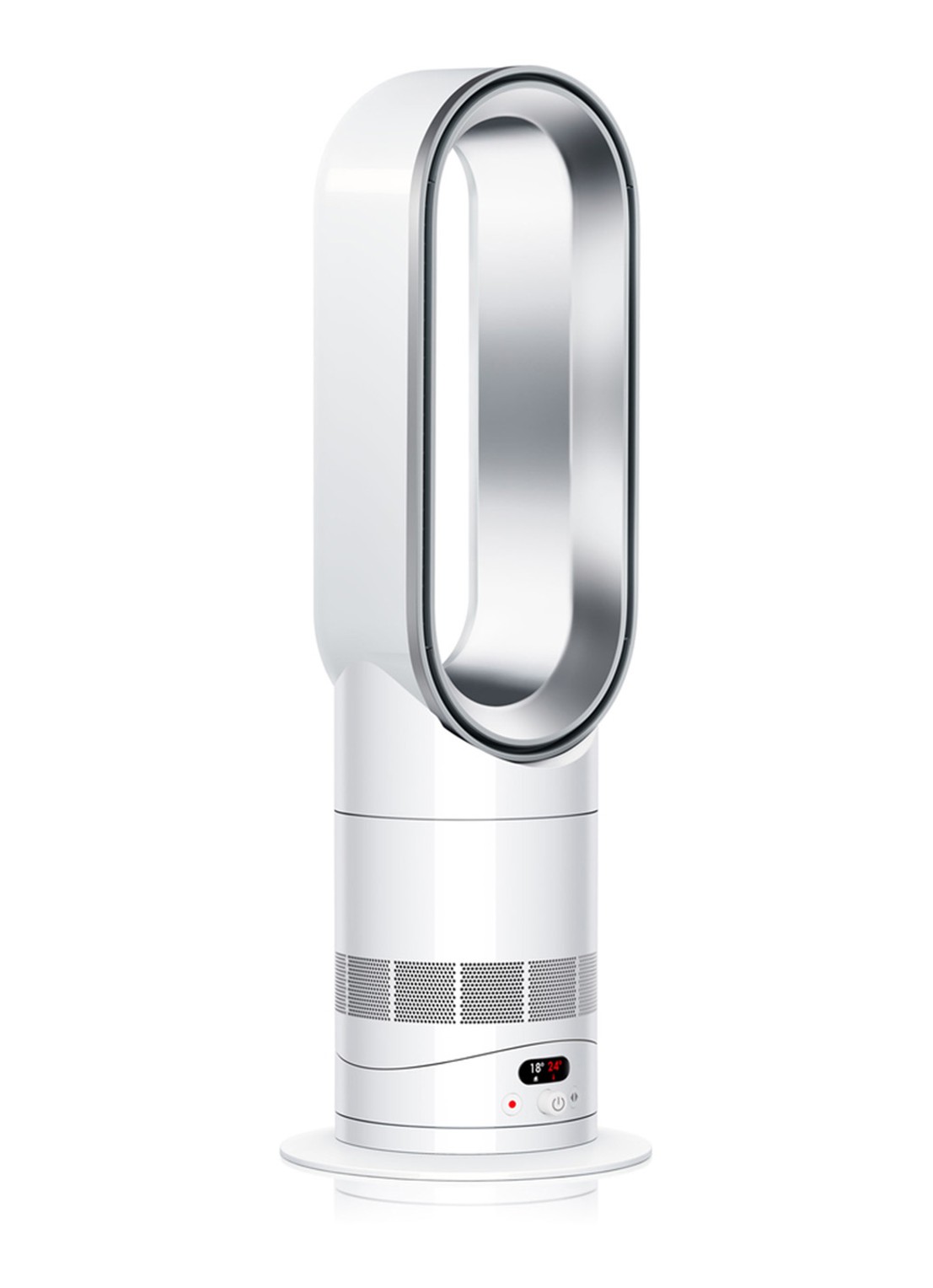 Dyson Hot+Cool™ HF1 R ventilatorverwarming - voorkant 7 zilver